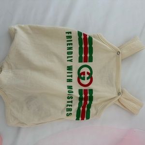 Gucci baby new born onesie